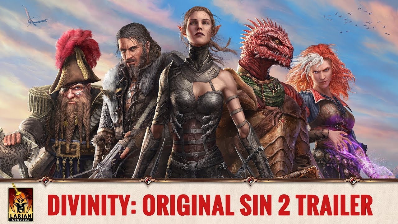 Новый трейлер к игре Divinity: Original Sin 2 - финальная графика  персонажей и многое другое...Новости Видеоигр Онлайн, Игровые новости