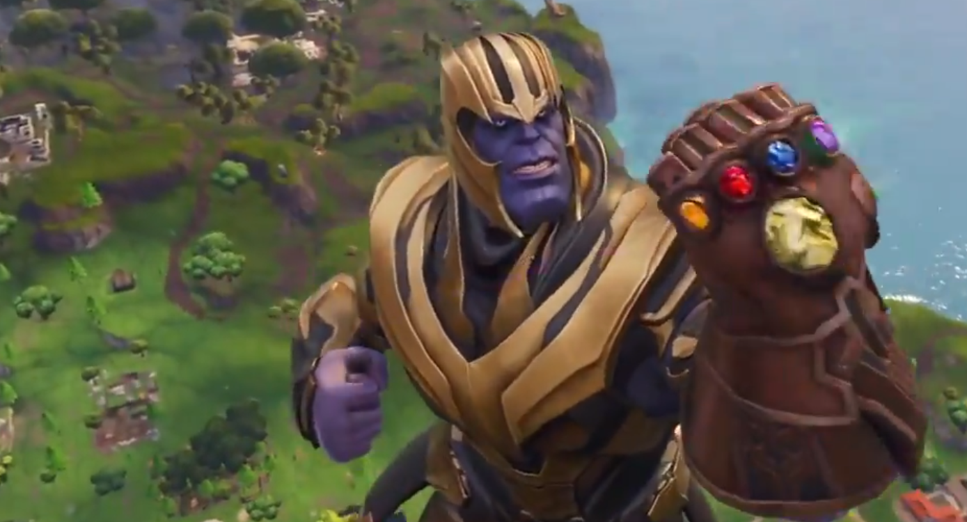 Thanos Enters Fortnite With The Infinity Gauntlet, Is ... - 1389 x 750 png 1944kB