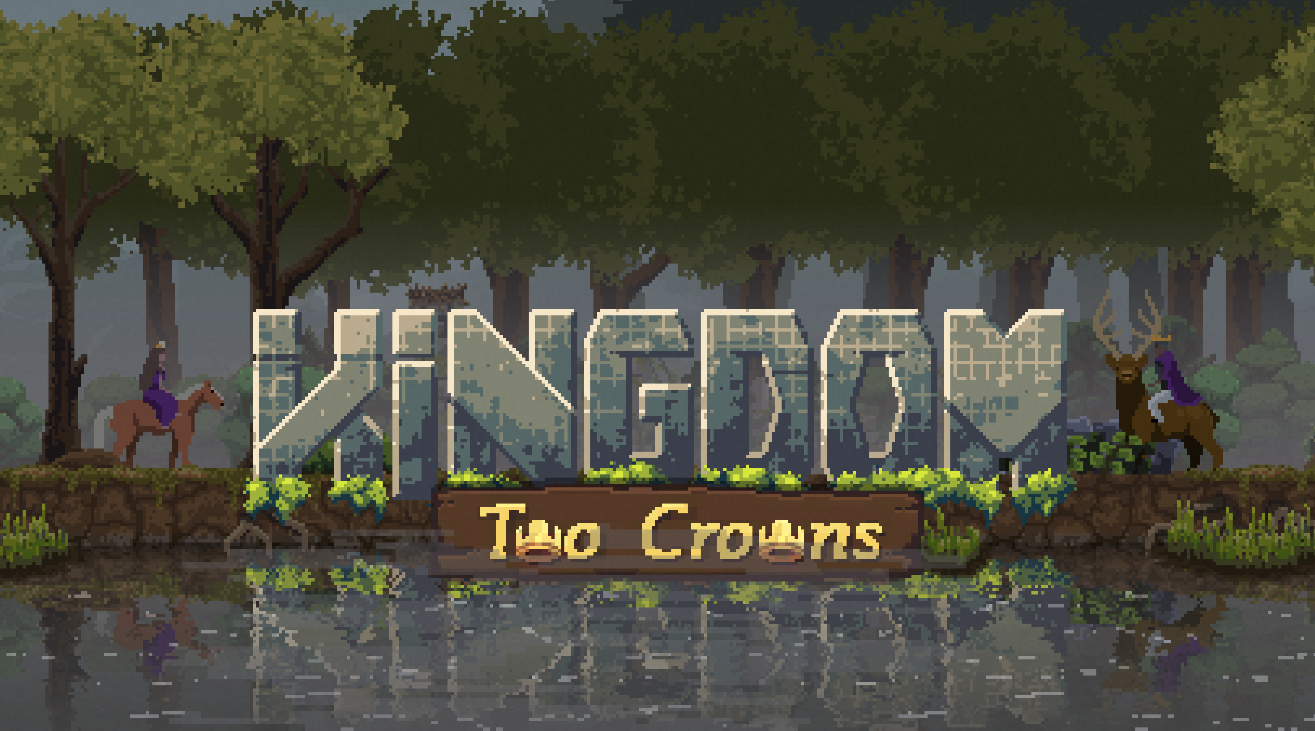 Kingdom two. Игра Kingdom two Crowns. Kingdom two Crowns обложка. Kingdom two Crowns третий остров. Kingdom two Crowns жадность.