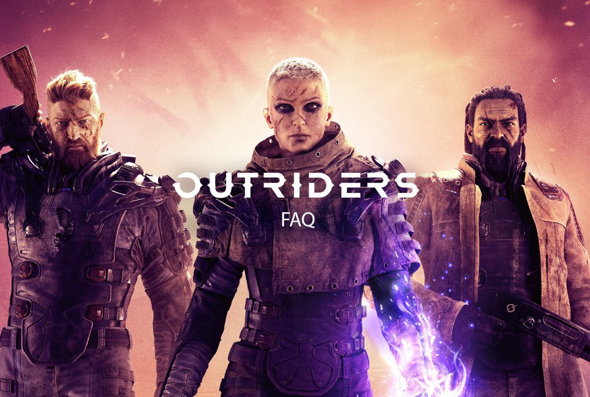 Outriders ошибка ue4