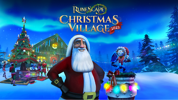 ArtStation - Runescape - Christmas Village 2023