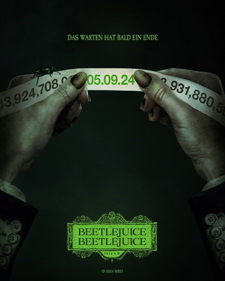 BEETLEJUICE BEETLEJUICE Teaserposter