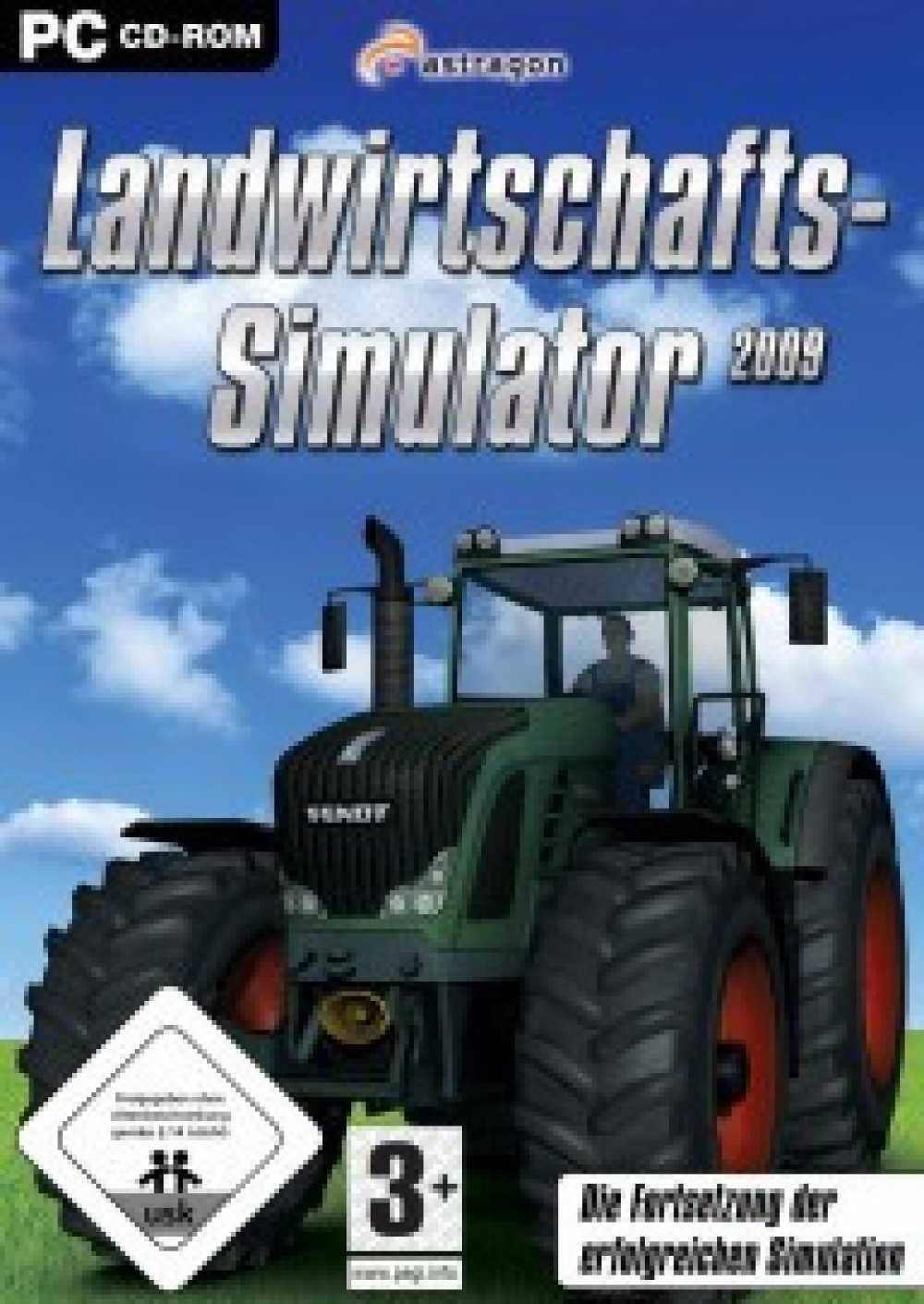 Landwirtschaftssimulator 15 dvd cover (2015) PS4 German