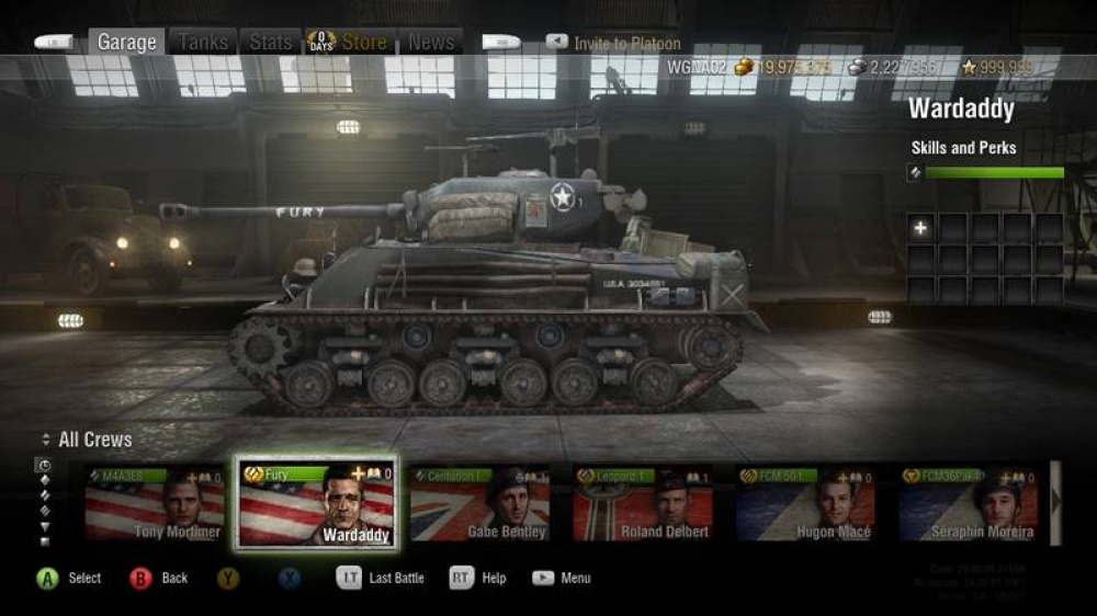 Sherman Fury Tank Returns To World Of Tanks On Xbox 360video Game News Online Gaming News