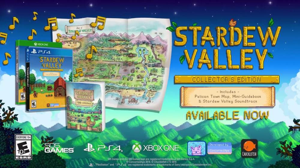 Stardew Valley Collector's Edition Now Out for PS4 and ...