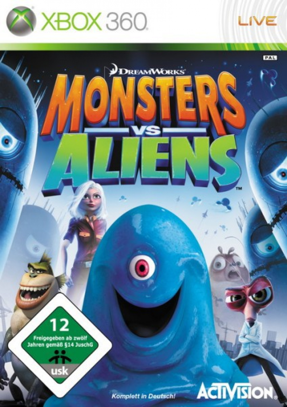 Monsters vs. Aliens | Анонсы и Обзоры Видео игр для PC, PS4, Xbox и  мобильных платформ