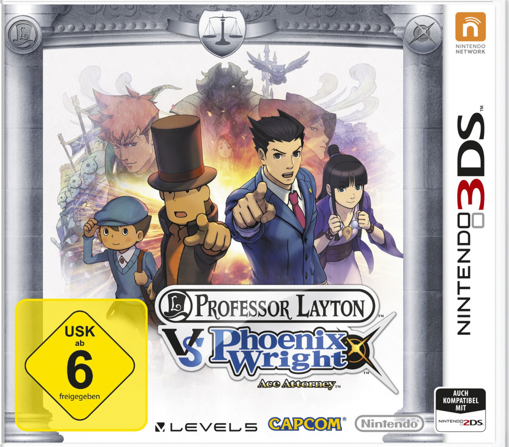 Professor Layton vs. Phoenix Wright: Ace Attorney für Nintendo 3DS | Медиа  - Обложки | DLH.NET The Gaming People