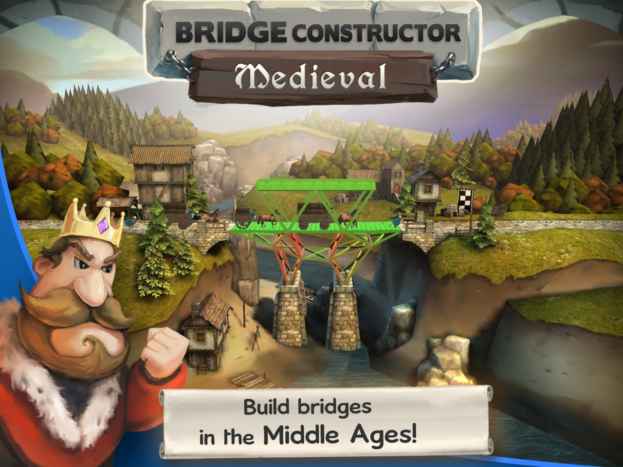 Bridge Constructor Medieval | Анонсы и Обзоры Видео игр для PC, PS4, Xbox и  мобильных платформ