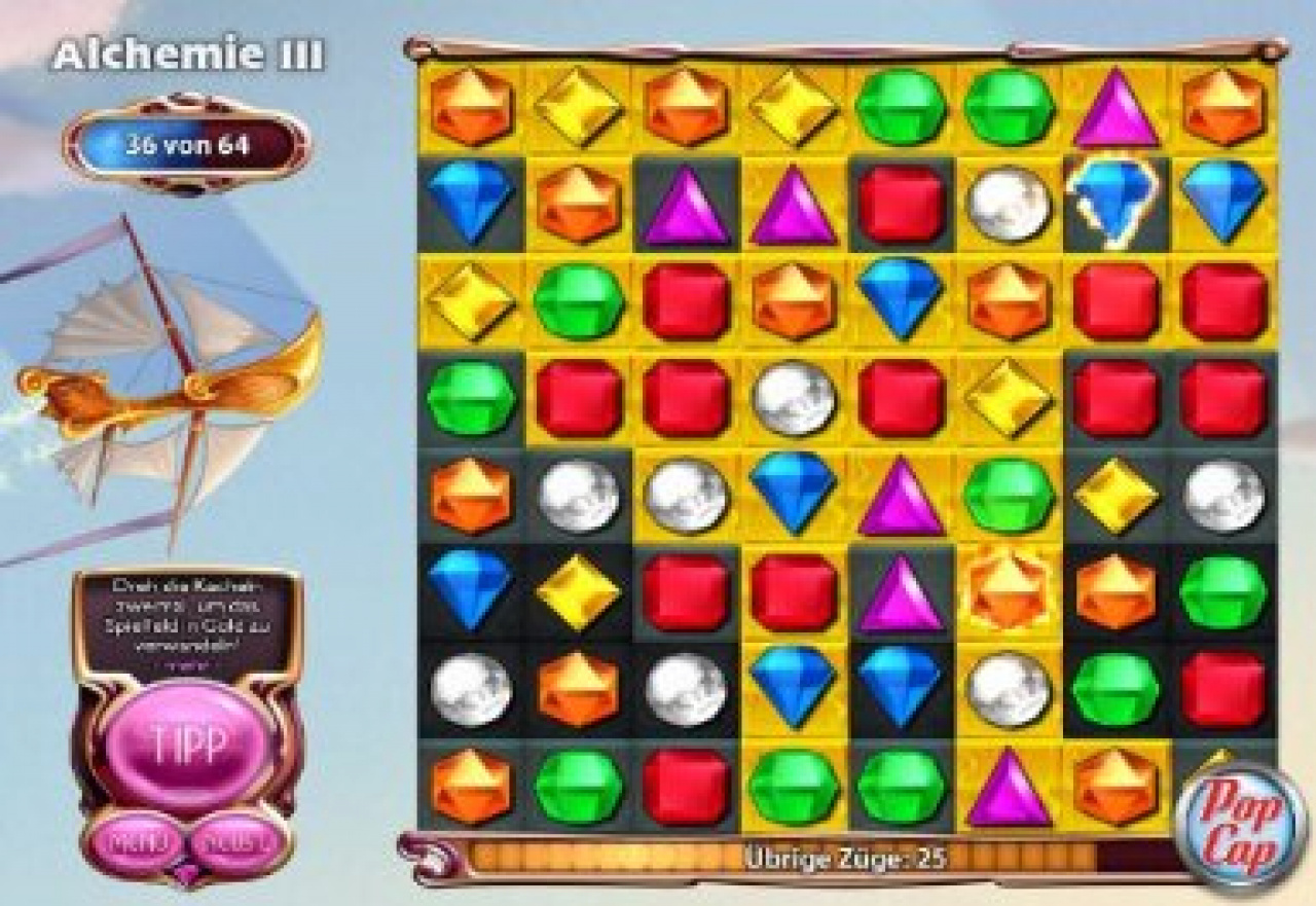 go to bejeweled 3 for free