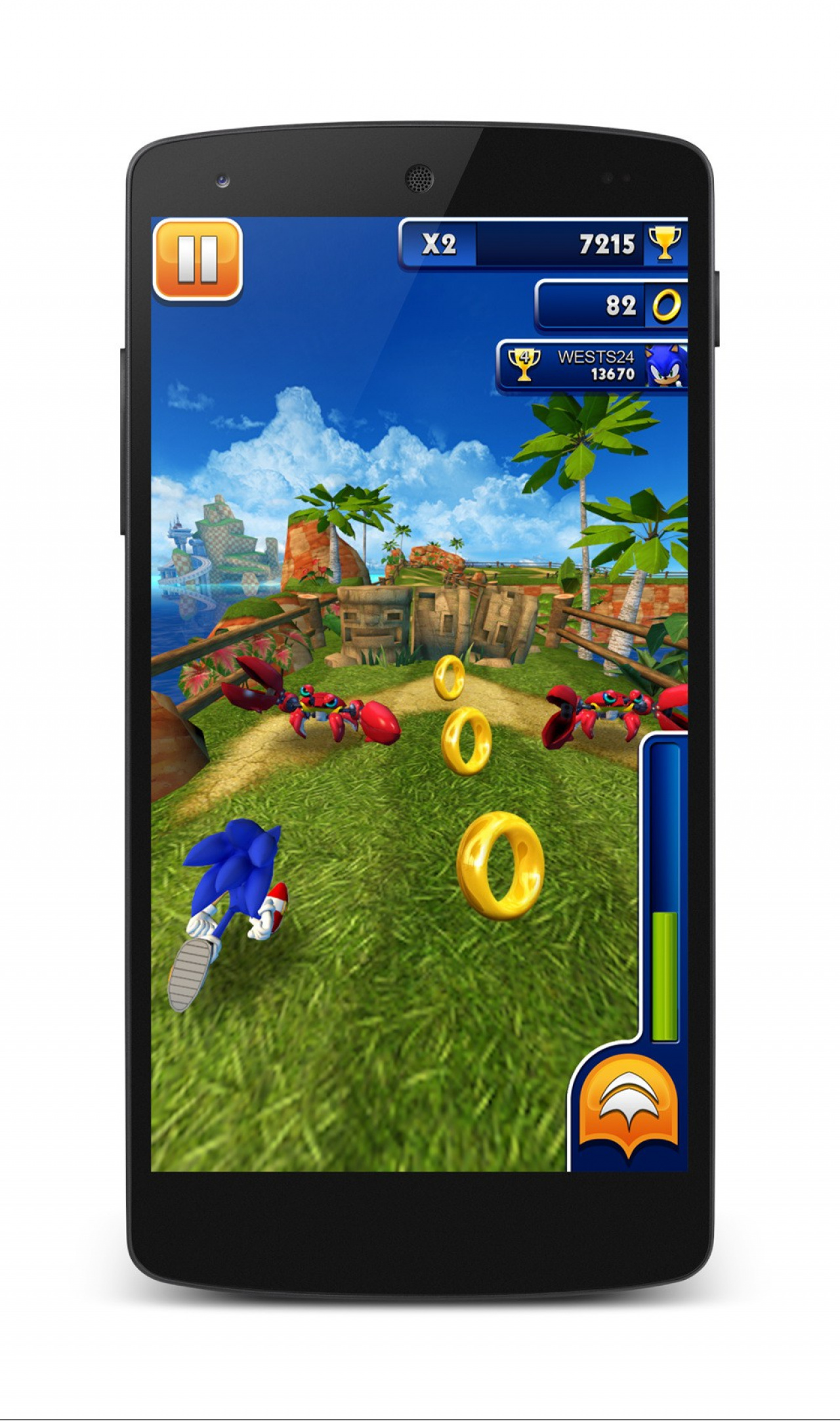 Sonic Dash | Анонсы и Обзоры Видео игр для PC, PS4, Xbox и мобильных  платформ