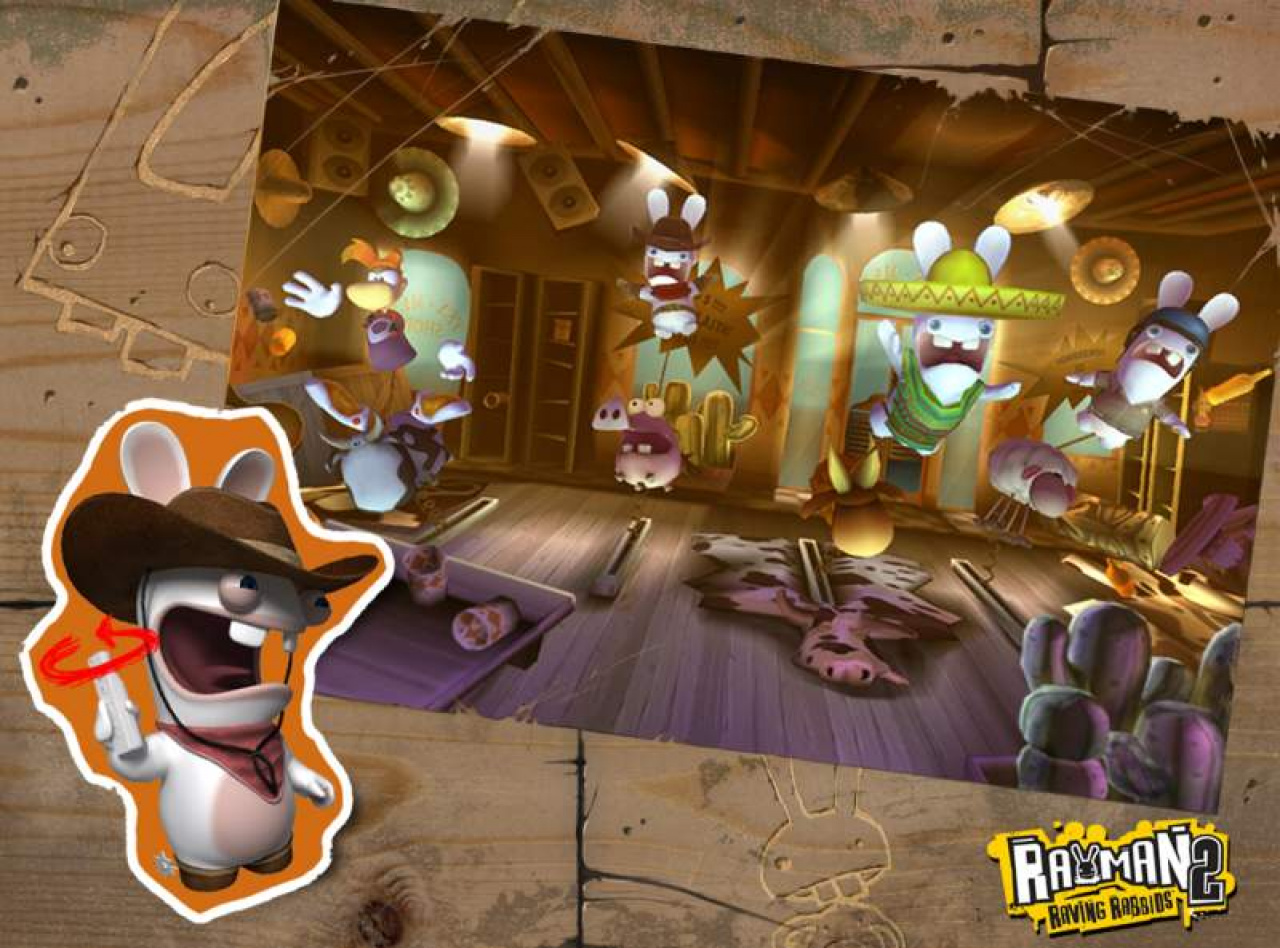 Rayman Raving Rabbids 2 | Анонсы и Обзоры Видео игр для PC, PS4, Xbox и  мобильных платформ