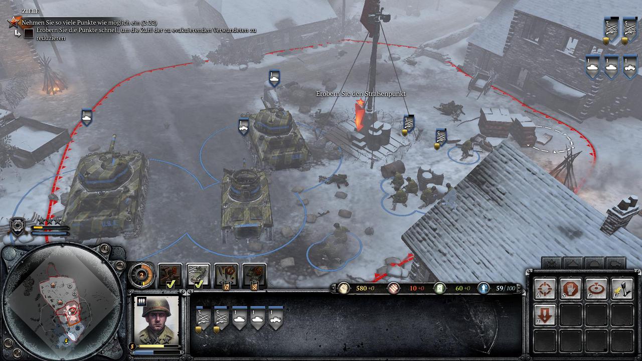 company of heroes 2 - ardennes assault fox company rangers review