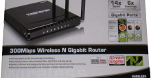 300 MBit/s Wireless-N Gigabit-Router, 8-Port Gigabit-Switch, Gigabit-PCI-Adapter