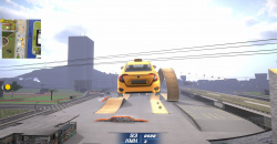 Taxi Simulator in City