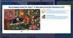 Die Sims 4 Maximalistischer Wohnstil-Set