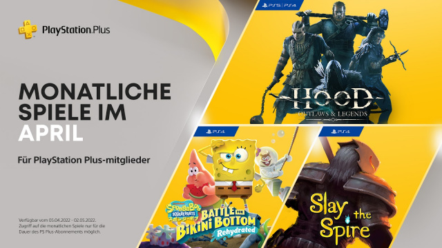 PlayStation Plus-Titel im April 2022News  |  DLH.NET The Gaming People