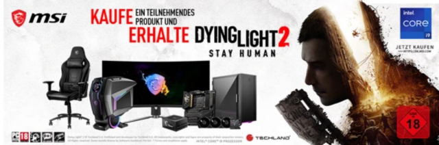 Dying Light 2 Stay Human Bundle von MSI ab heute erhältlichNews  |  DLH.NET The Gaming People