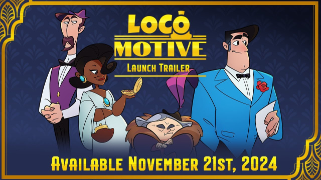 Comedy Adventure Loco Motive Coming to PC and Switch November 21stNews  |  DLH.NET The Gaming People