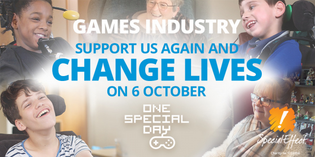 SpecialEffect invite the games industry to unite for One Special Day campaign on Friday 6 OctoberNews  |  DLH.NET The Gaming People