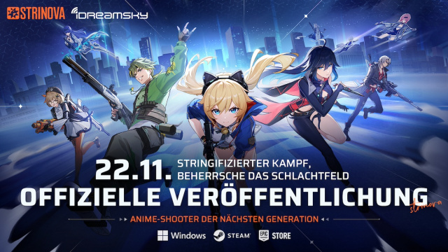 Spiele den Next-Gen Anime-Shooter Strinova bei seinem offiziellen Launch am 22. NovemberNews  |  DLH.NET The Gaming People