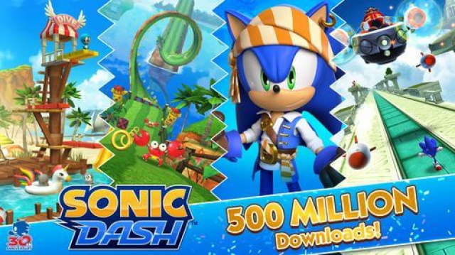 Sonic Dash feiert 500 Millionen DownloadsNews  |  DLH.NET The Gaming People