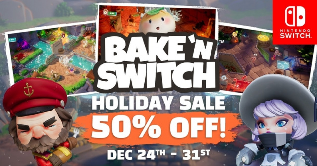 Bake 'n Switch is Back and Half Off on Nintendo Switch in Europe this Holiday!News  |  DLH.NET The Gaming People