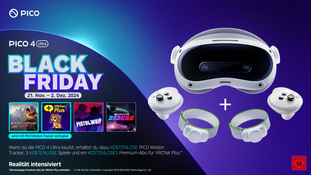 Zum Black Friday gibt es kostenlose Motion Tracker und Spiele von PICONews  |  DLH.NET The Gaming People