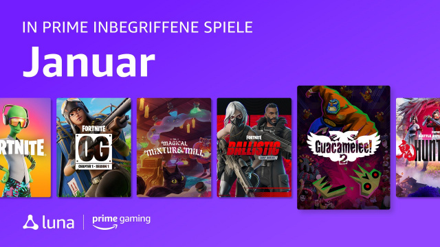 Prime Gaming-Update für JanuarNews  |  DLH.NET The Gaming People