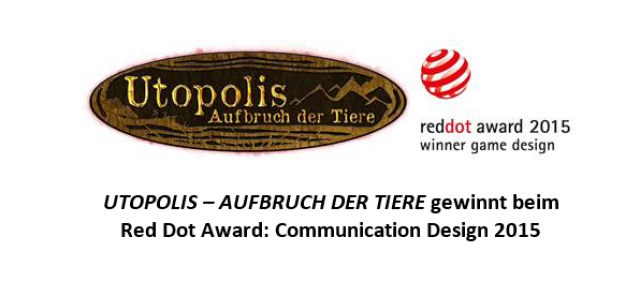 Utopolis - Aufbruch der Tiere gewinnt Red Dot AwardNews - Spiele-News  |  DLH.NET The Gaming People