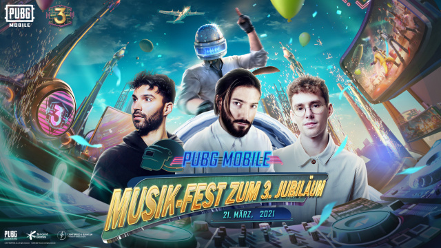 PUBG MOBILE: Alesso, Lost Frequencies und R3HAB veröffentlichten neue Tracks im Rahmen des dreijährigen JubiläumsNews  |  DLH.NET The Gaming People