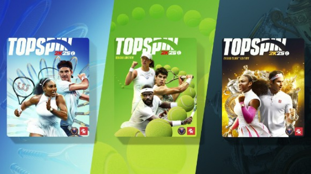 GAME. SATZ. SIEG: TopSpin® 2K25 ab 26. April erhältlichNews  |  DLH.NET The Gaming People