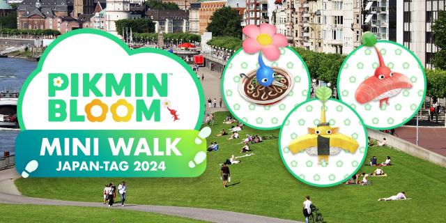 Am Japan-Tag in Düsseldorf Europas ersten Pikmin Bloom MINI WALK erlebenNews  |  DLH.NET The Gaming People