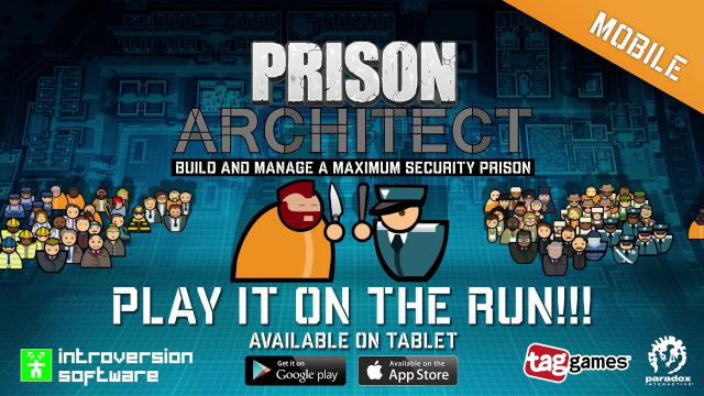 Prison Architect: Mobile Available This Spring on TabletsVideo Game News Online, Gaming News