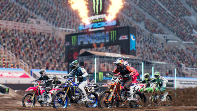  Monster Energy Supercross - The Official Videogame 5:  Milestone veröffentlicht erstes Gameplay-VideoNews  |  DLH.NET The Gaming People