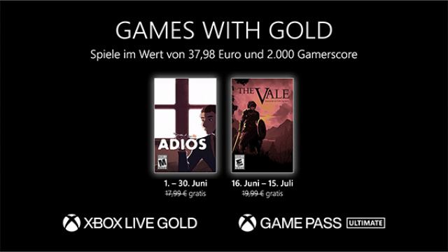 Games with Gold: Diese Spiele gibt es im Juni gratisNews  |  DLH.NET The Gaming People