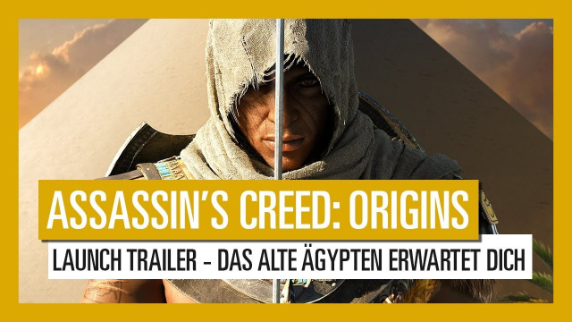 ASSASSIN'S CREED ORIGINS LAUNCH-TRAILERNews - Spiele-News  |  DLH.NET The Gaming People