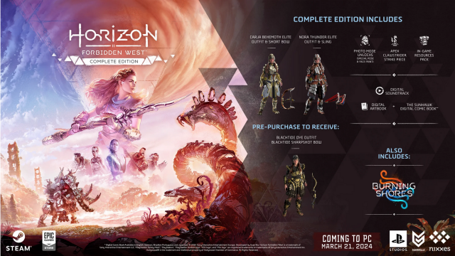 Horizon Forbidden West Complete Edition: PC-Features und Releasedatum enthülltNews  |  DLH.NET The Gaming People