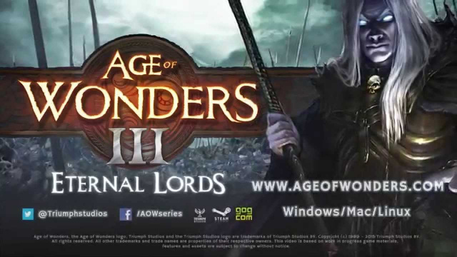 Age of Wonders III: Eternal Lords Expansion AnnouncedVideo Game News Online, Gaming News