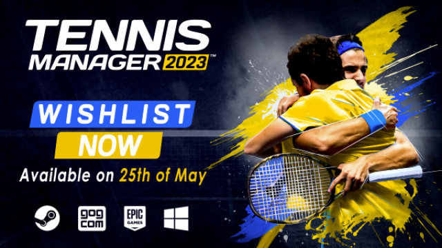 TENNIS MANAGER 2023 Launches May 25, Prior to Roland GarrosNews  |  DLH.NET The Gaming People