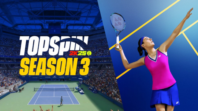 TopSpin 2K25 Saison 3 mit US Open Fokus startet diese WocheNews  |  DLH.NET The Gaming People