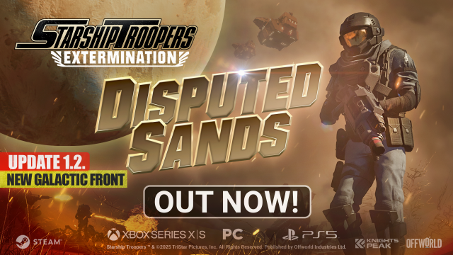 New “Disputed Sands” Galactic Front Event for Starship Troopers: Extermination Now LiveNews  |  DLH.NET The Gaming People