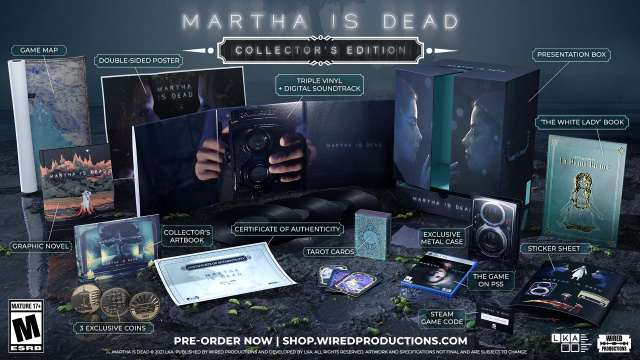 Enthüllung der Sammleredition und des Dreifach-Vinyl-Soundtracks von „Martha Is Dead“News  |  DLH.NET The Gaming People