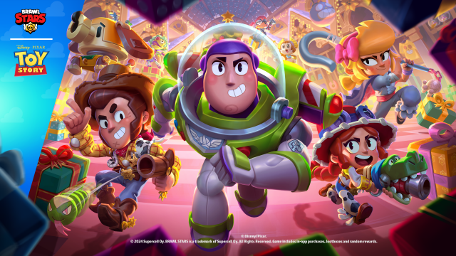 DAS PIXAR-ORIGINAL TOY STORY EROBERT DIE SPIELEWELT VON BRAWL STARSNews  |  DLH.NET The Gaming People