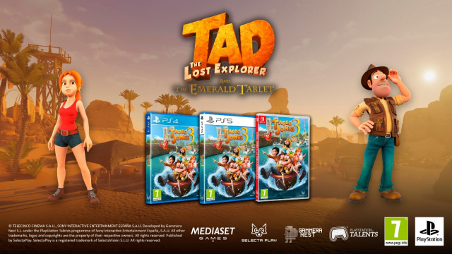 CHECK OUT TAD: THE LOST EXPLORER AND THE EMERALD TABLET NEW TRAILERNews  |  DLH.NET The Gaming People