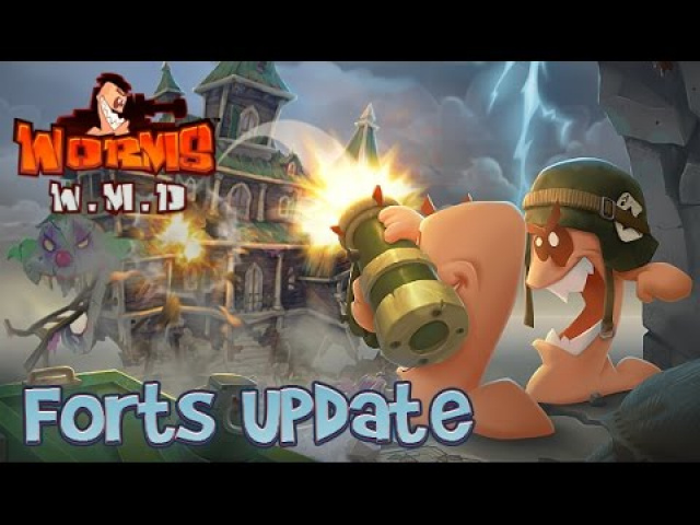 Бесплатное обновление Forts Mode в игре Worms W.M.D.Новости Видеоигр Онлайн, Игровые новости 