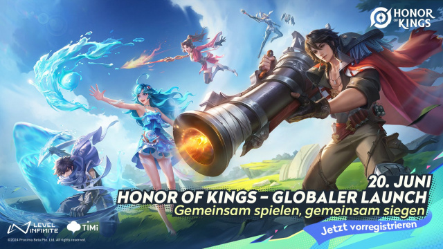 Honor of Kings erscheint heute in Deutschland, Österreich und der SchweizNews  |  DLH.NET The Gaming People