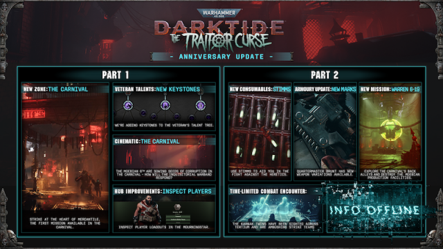 WARHAMMER 40,000: DARKTIDE - THE TRAITOR CURSE PART 2 - COMING DECEMBER 2023News  |  DLH.NET The Gaming People