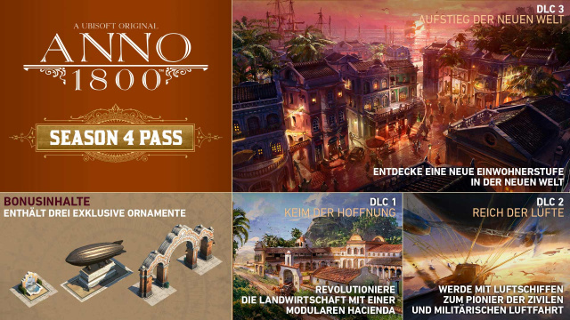 Anno 1800® Season 4 Pass enthülltNews  |  DLH.NET The Gaming People