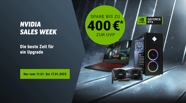 Große NVIDIA Sales Week bei Notebooksbilliger.de gestartetNews  |  DLH.NET The Gaming People