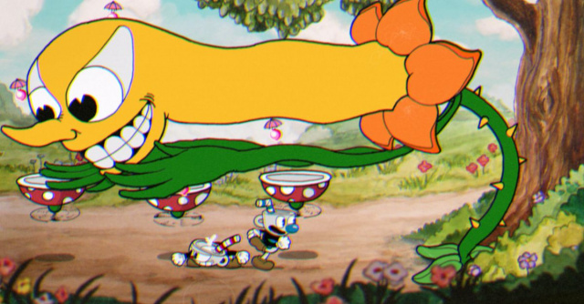 Cuphead самолет как пройти